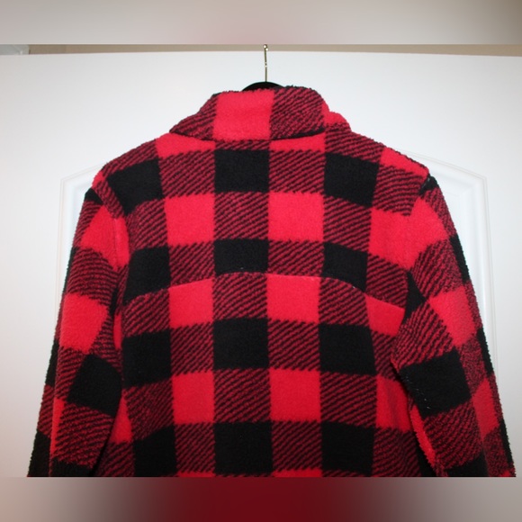 Columbia Buffalo plaid fleece jacket (women’s XL) (NWT) - Picture 6 of 11